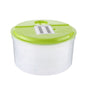 Vegetable washing basket-Green 2in1 with Julienne and Slicing Function V1221-VEGETABLE-WASHING-BASKET-GREEN-WITH-JULIENNE-AND-SLICING-FUNCTIO