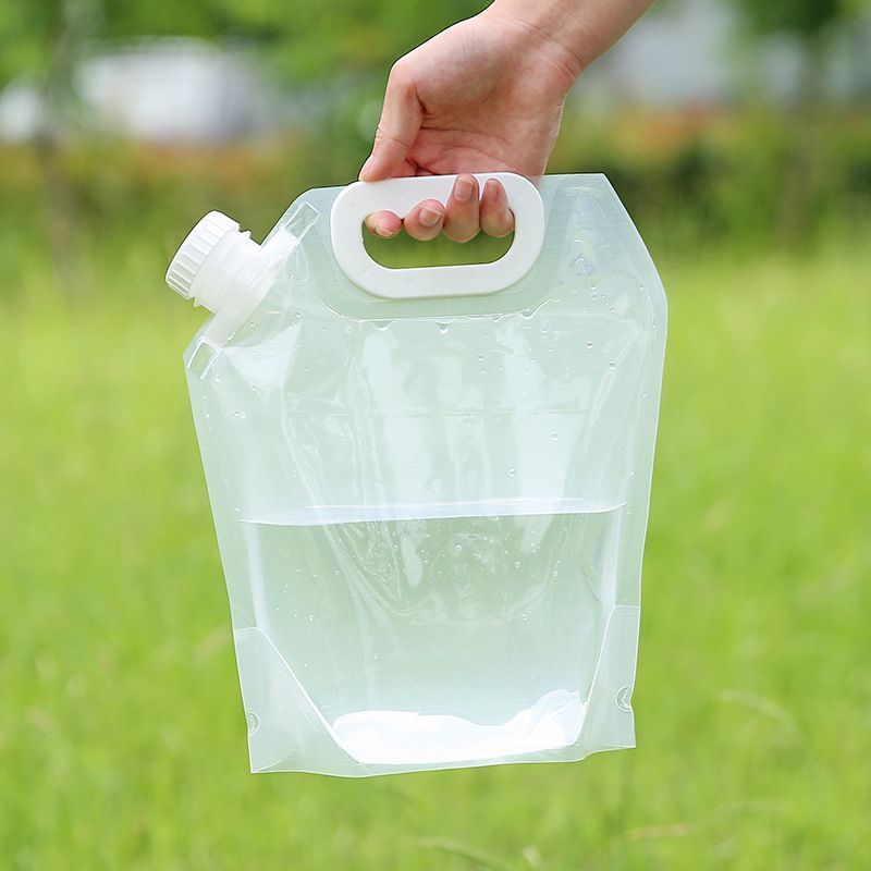 Outdoor portable folding water storage bag-3L transparent V1221-WATER-STORAGE-BAG-3L-TRANSPARENT