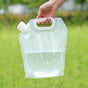 Outdoor portable folding water storage bag-3L transparent V1221-WATER-STORAGE-BAG-3L-TRANSPARENT