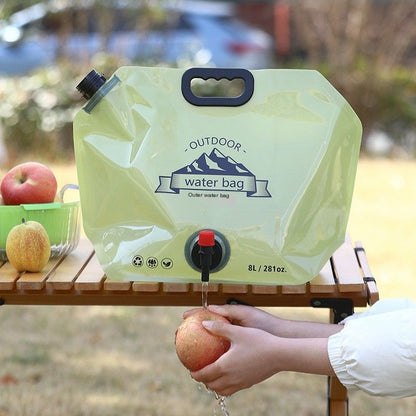 Outdoor portable folding water storage bag-3L transparent V1221-WATER-STORAGE-BAG-3L-TRANSPARENT
