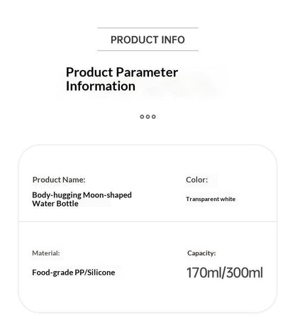 SportsU-ShapedClose-FitWaterBottle180ml V1221-WATERINGCAN180ML