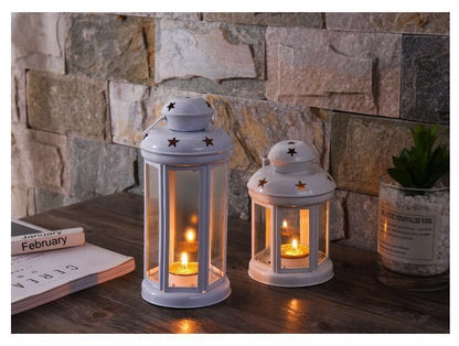 White Black and Red Candle Holder Set of 3 V1221-WHITE-BLACK-AND-RED-CANDLE-HOLDER-SET-OF-3
