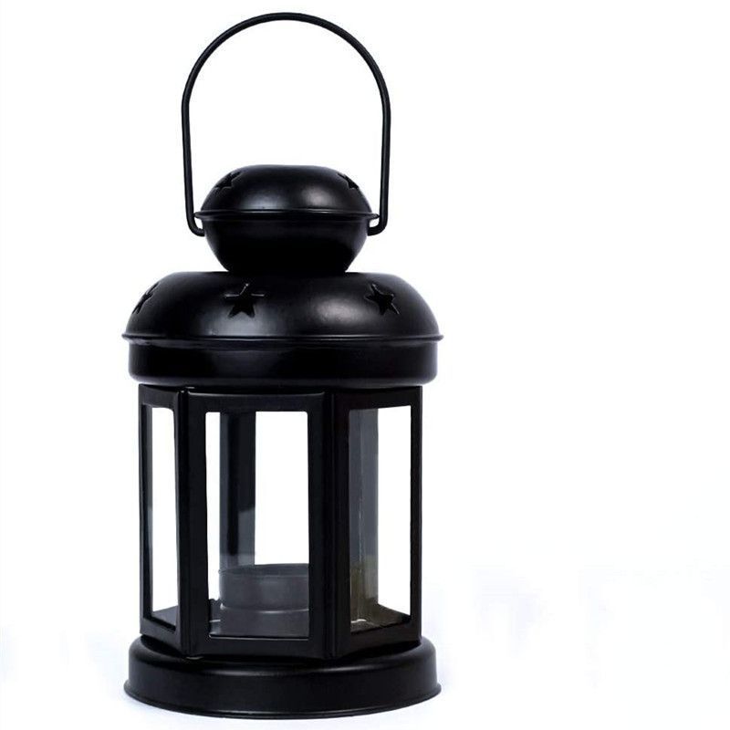 White Black and Red Candle Holder Set of 3 V1221-WHITE-BLACK-AND-RED-CANDLE-HOLDER-SET-OF-3