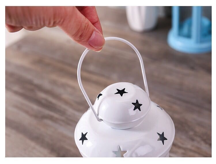 White Pink and Black Candle Holder Set of 3 V1221-WHITE-PINK-AND-BLACK-CANDLE-HOLDER-SET-OF-3