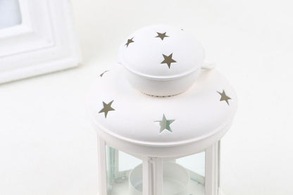 White Pink and Red Candle Holder Set of 3 V1221-WHITE-PINK-AND-RED-CANDLE-HOLDER-SET-OF-3