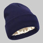 2Pcs Knit Beanie Navy blue 02 V1221-XM-BNM-02