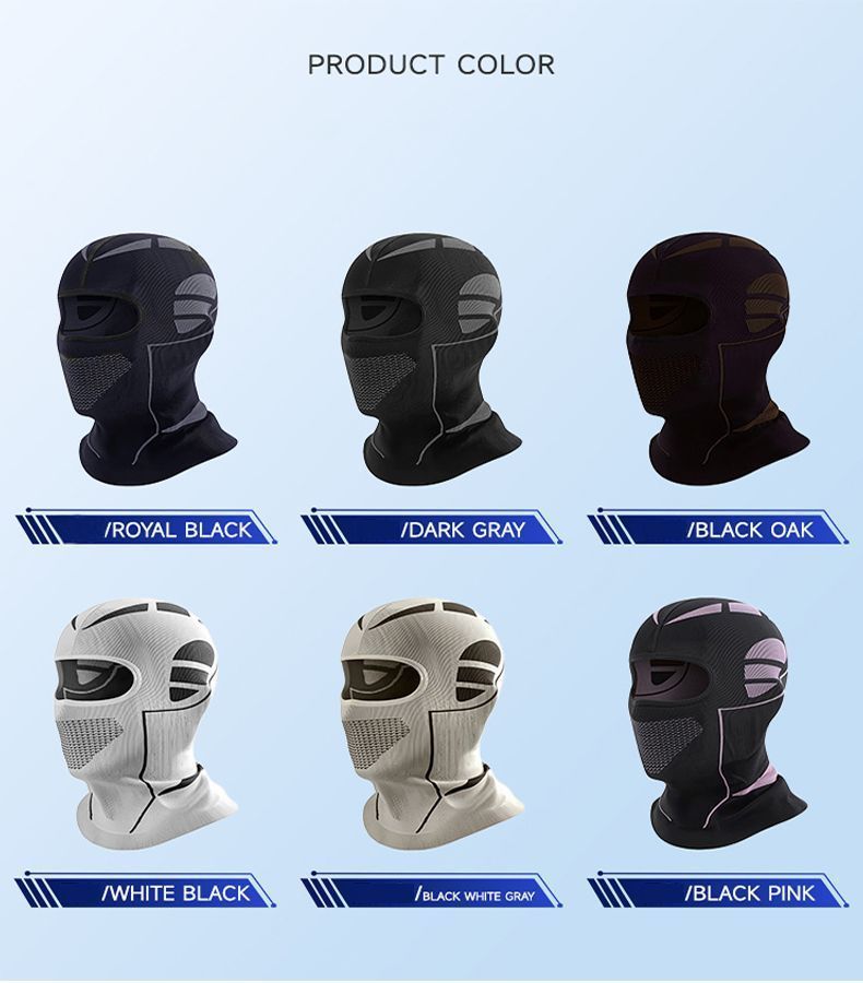 Ski Balaclava Black & Blue V1221-XM-BNMZ-01