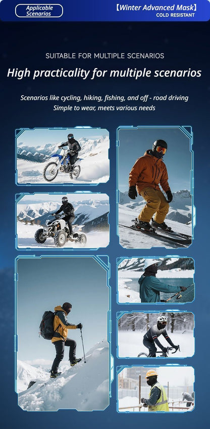Ski Balaclava Black & Brown V1221-XM-BNMZ-02