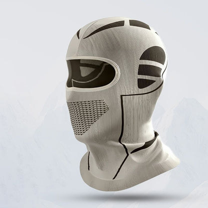 Ski Balaclava White and Grey V1221-XM-BNMZ-05