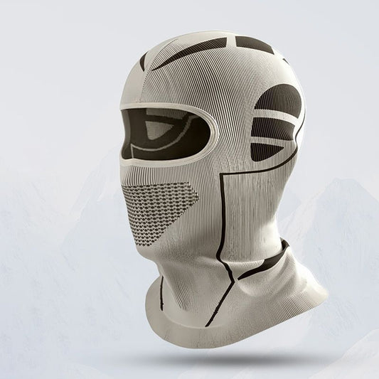 Ski Balaclava White and Grey V1221-XM-BNMZ-05