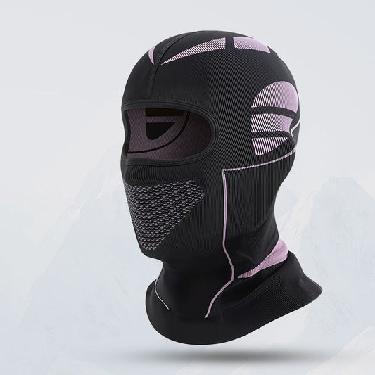 Ski Balaclava Black and Pink V1221-XM-BNMZ-06