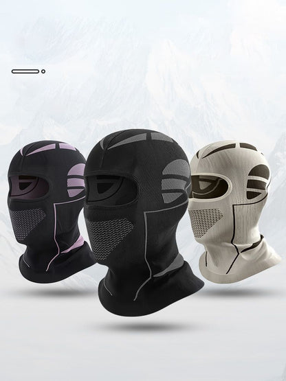 Ski Balaclava Black and Pink V1221-XM-BNMZ-06