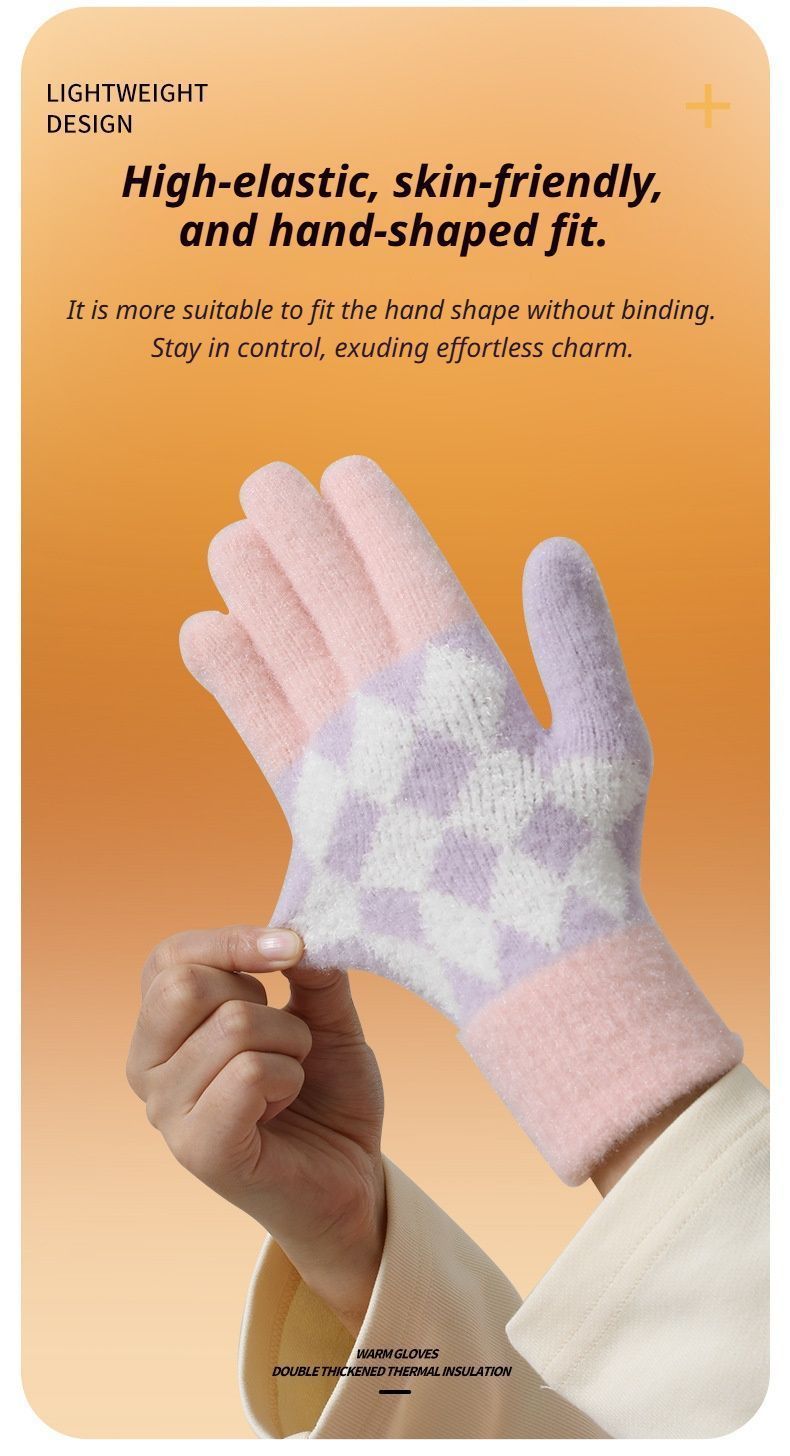 2Pcs Touchscreen Knitted Gloves 01 V1221-XM-BNST-04