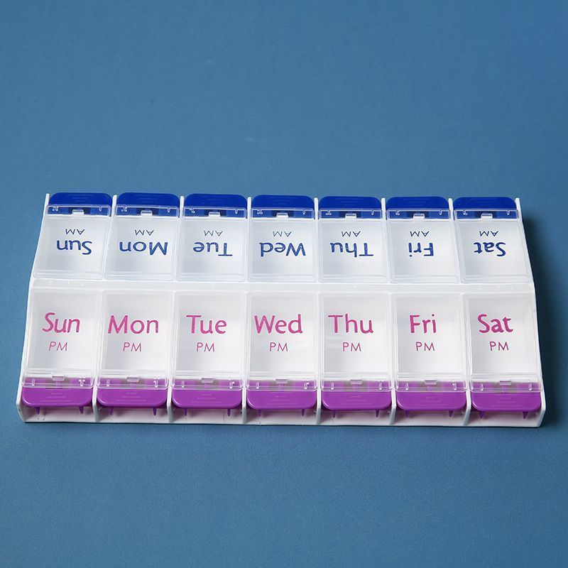 14 Grid Pill Box V1221-XM-BXYWH-02