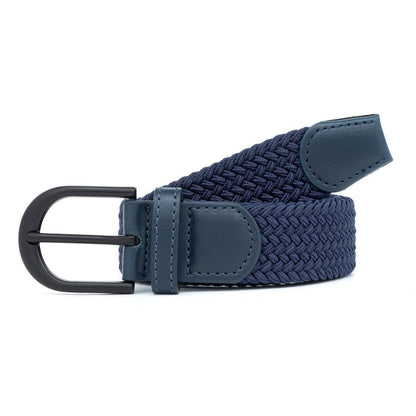 Men's Woven Belt Navy Blue 02 V1221-XM-BZYD-005
