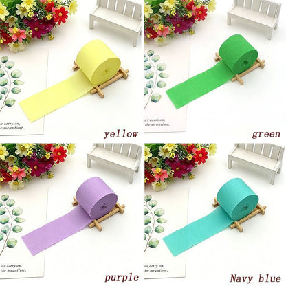 Colored Crepe Paper Navy blue 20 Rolls V1221-XM-CSYZ-07
