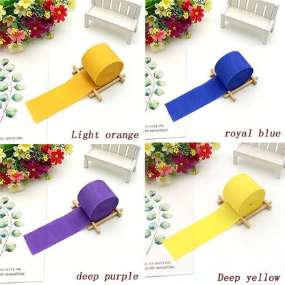 Colored Crepe Paper royal blue 20 Rolls V1221-XM-CSYZ-09