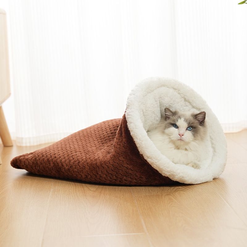 Upgraded Support Pet Warm Bed Dark Brown V1221-XM-CWC-04