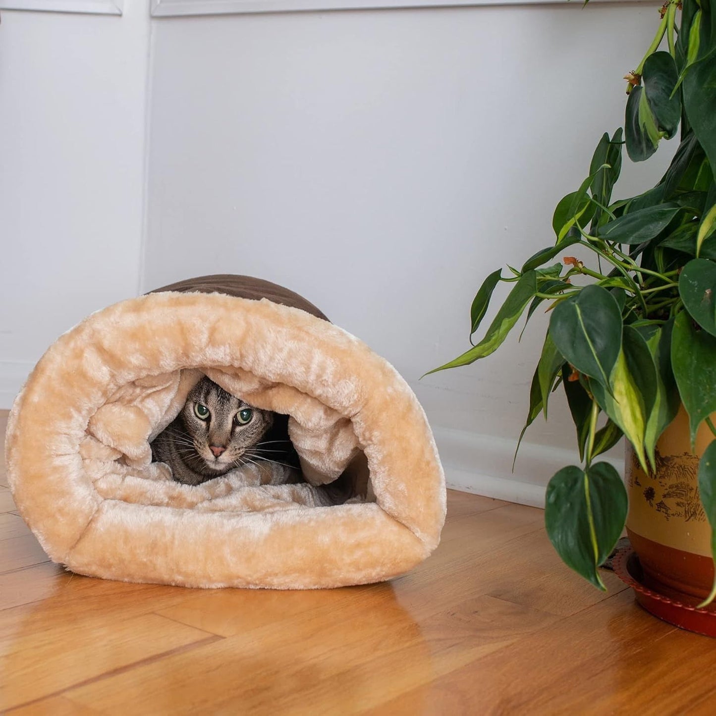 Upgraded Support Pet Warm Bed Dark Brown V1221-XM-CWC-04