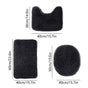 Bathroom Rugs Sets Black V1221-XM-DDTZ-002