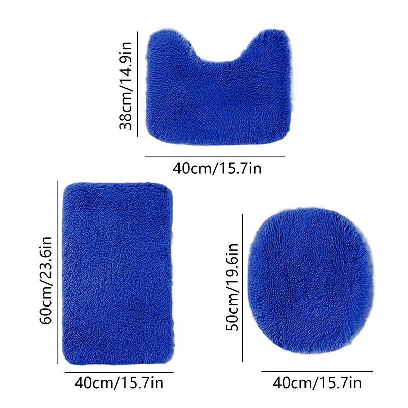 Bathroom Rugs Sets Blue V1221-XM-DDTZ-006