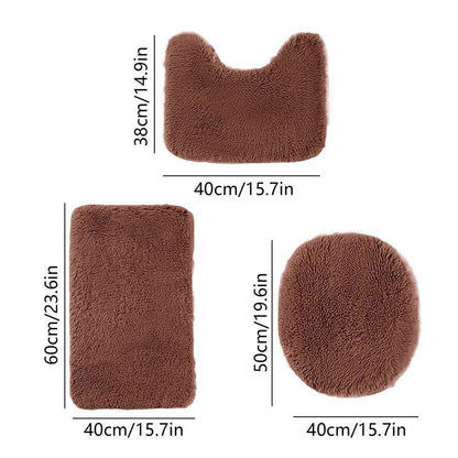 Bathroom Rugs Sets Brown V1221-XM-DDTZ-008