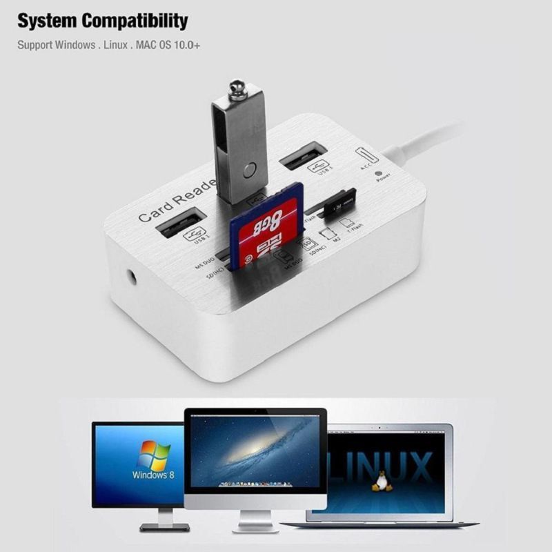 USB 3.0 Hub Multifunctional Card Reader V1221-XM-DGNJXQ-001