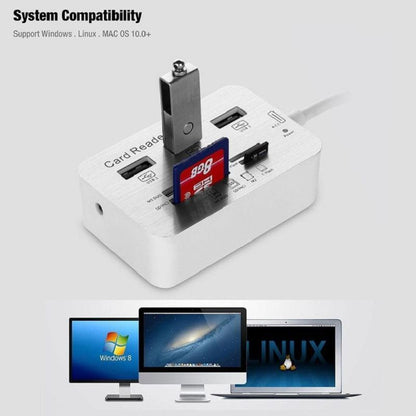 USB 3.0 Hub Multifunctional Card Reader V1221-XM-DGNJXQ-001