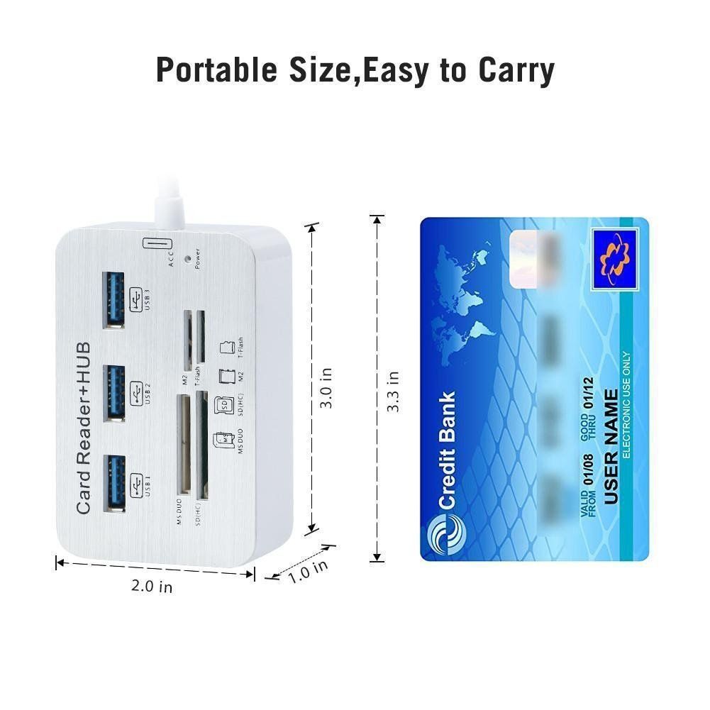 USB 3.0 Hub Multifunctional Card Reader V1221-XM-DGNJXQ-001