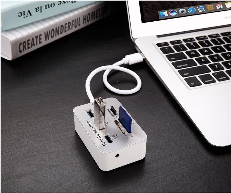 USB 3.0 Hub Multifunctional Card Reader V1221-XM-DGNJXQ-001