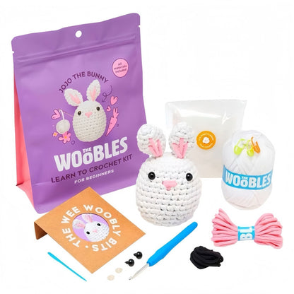 Penguin & Bunny Crochet Kit 004 V1221-XM-DIYGZLJT-04