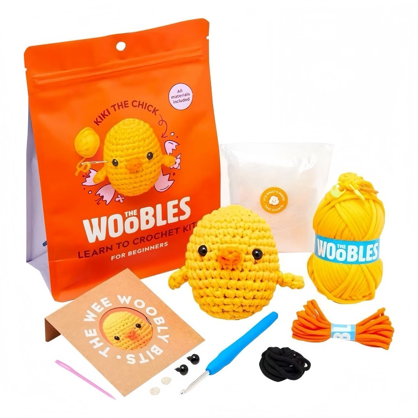 Chick & Dinosaur Crochet Kit 006 V1221-XM-DIYGZLJT-06