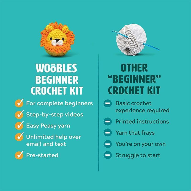 Chick & Bunny Crochet Kit 008 V1221-XM-DIYGZLJT-08