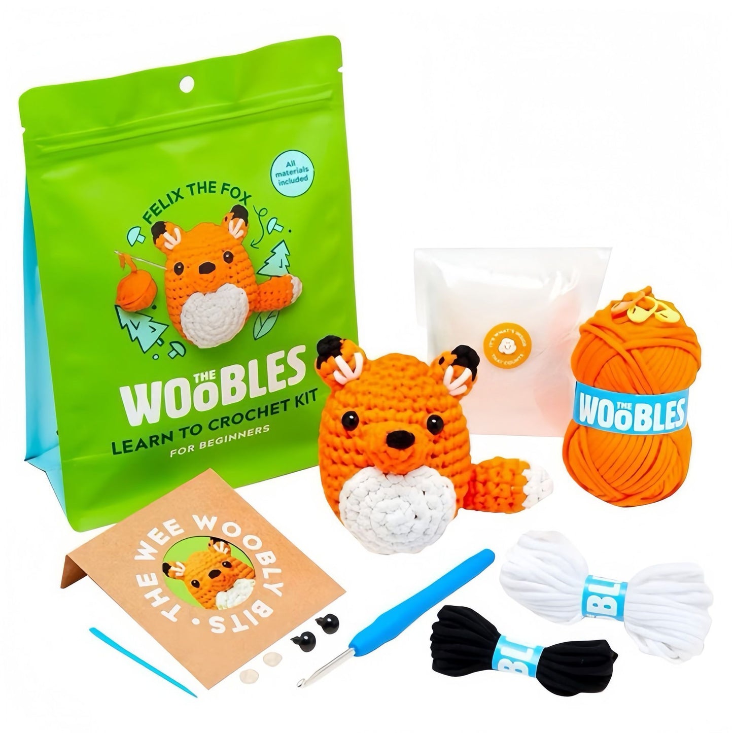 Fox & Bunny Crochet Kit 013 V1221-XM-DIYGZLJT-13