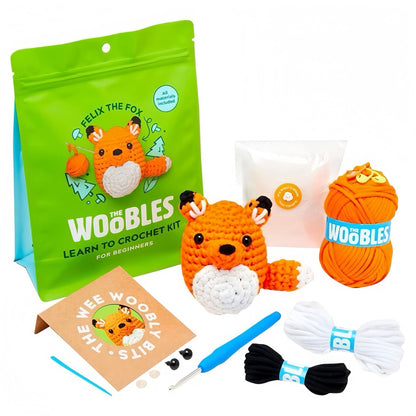 Fox & Bunny Crochet Kit 013 V1221-XM-DIYGZLJT-13