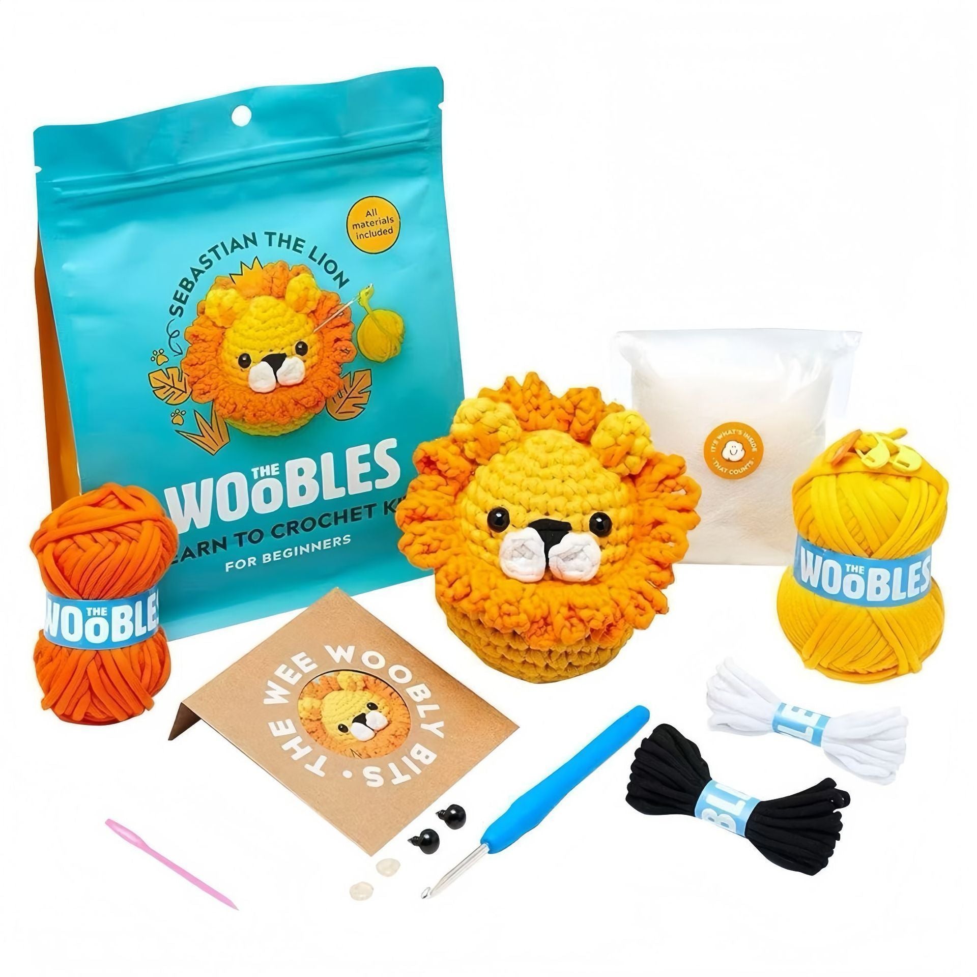 Fox & Lion Crochet Kit 014 V1221-XM-DIYGZLJT-14