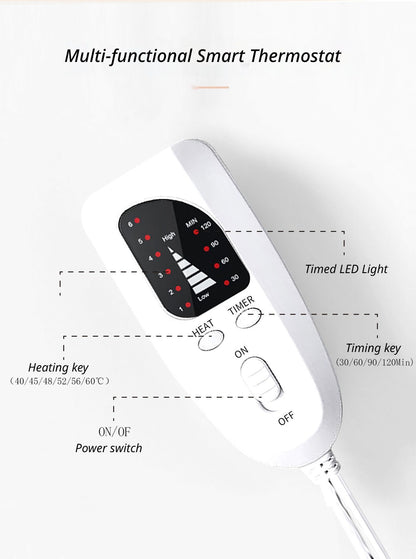 Heating Foot Warmer Mat Dark Grey V1221-XM-DRNJD-01
