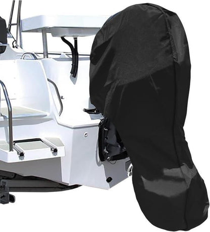 600D Oxford Outboard Motor Cover, 175-225HP Waterproof Engine Protector V1221-XM-FDJBHZ-004