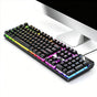 104 Keys Wired Keyboard Black V1221-XM-FGJP-011