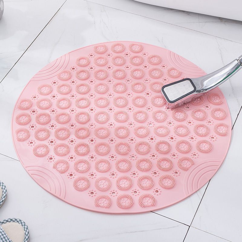 Pink Non-Slip Bath Mat 30x30cm V1221-XM-FHYD-01