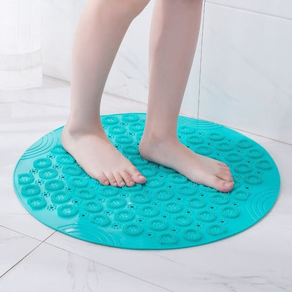 Blue Non-Slip Bath Mat 30x30cm V1221-XM-FHYD-05
