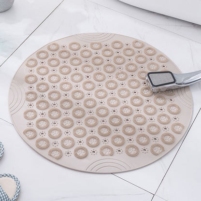 Ivory Non-Slip Bath Mat 55x55cm V1221-XM-FHYD-08