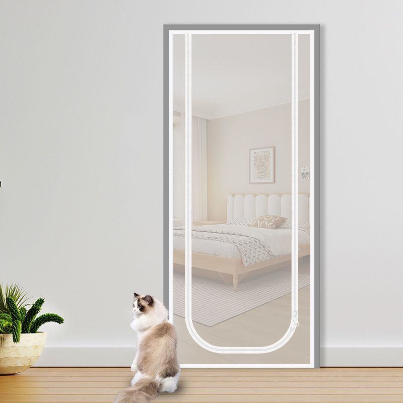 Pet Zipper Screen Door White 95 x 220cm V1221-XM-FMML-08