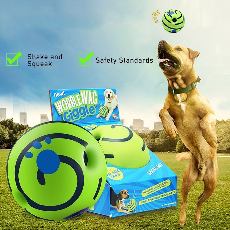 10cm Dog Squeaky Ball Color Box V1221-XM-FSGQ-04