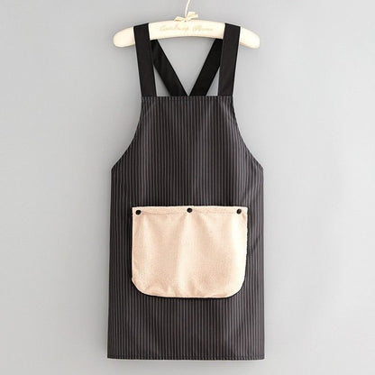 2-Pack Black Waterproof Aprons V1221-XM-FSWQ-01