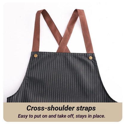 2-Pack Black Waterproof Aprons V1221-XM-FSWQ-01