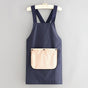 2-Pack Navy Waterproof Aprons V1221-XM-FSWQ-02