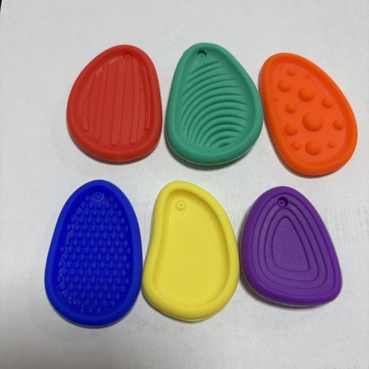 5Packs Silicone Sensory Stones New V1221-XM-GGS-01