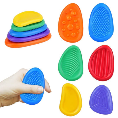 5Packs Silicone Sensory Stones Old V1221-XM-GGS-02