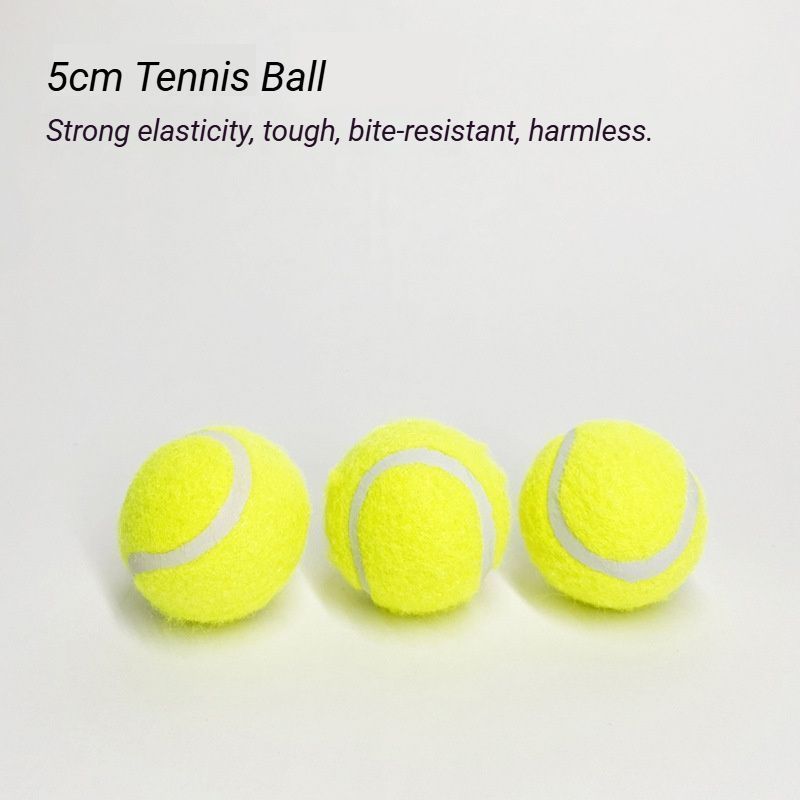 6-Pack 2inch Yellow Dog Tennis Balls V1221-XM-GGWQ-01